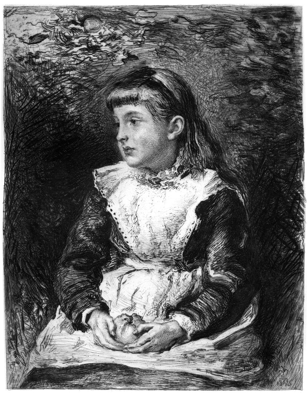 „Zakazany owoc”, c1880-1882 autorstwa Charles Waltner