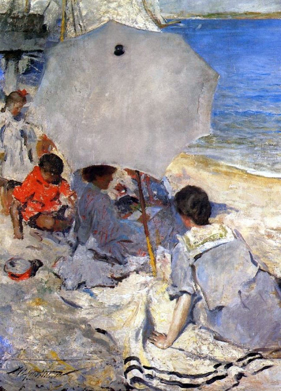 Na plaży, ok. 1900-05 autorstwa Charles Webster Hawthorne