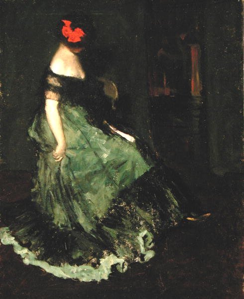 Czerwony łuk, ok. 1902 (olej na płótnie) autorstwa Charles Webster Hawthorne