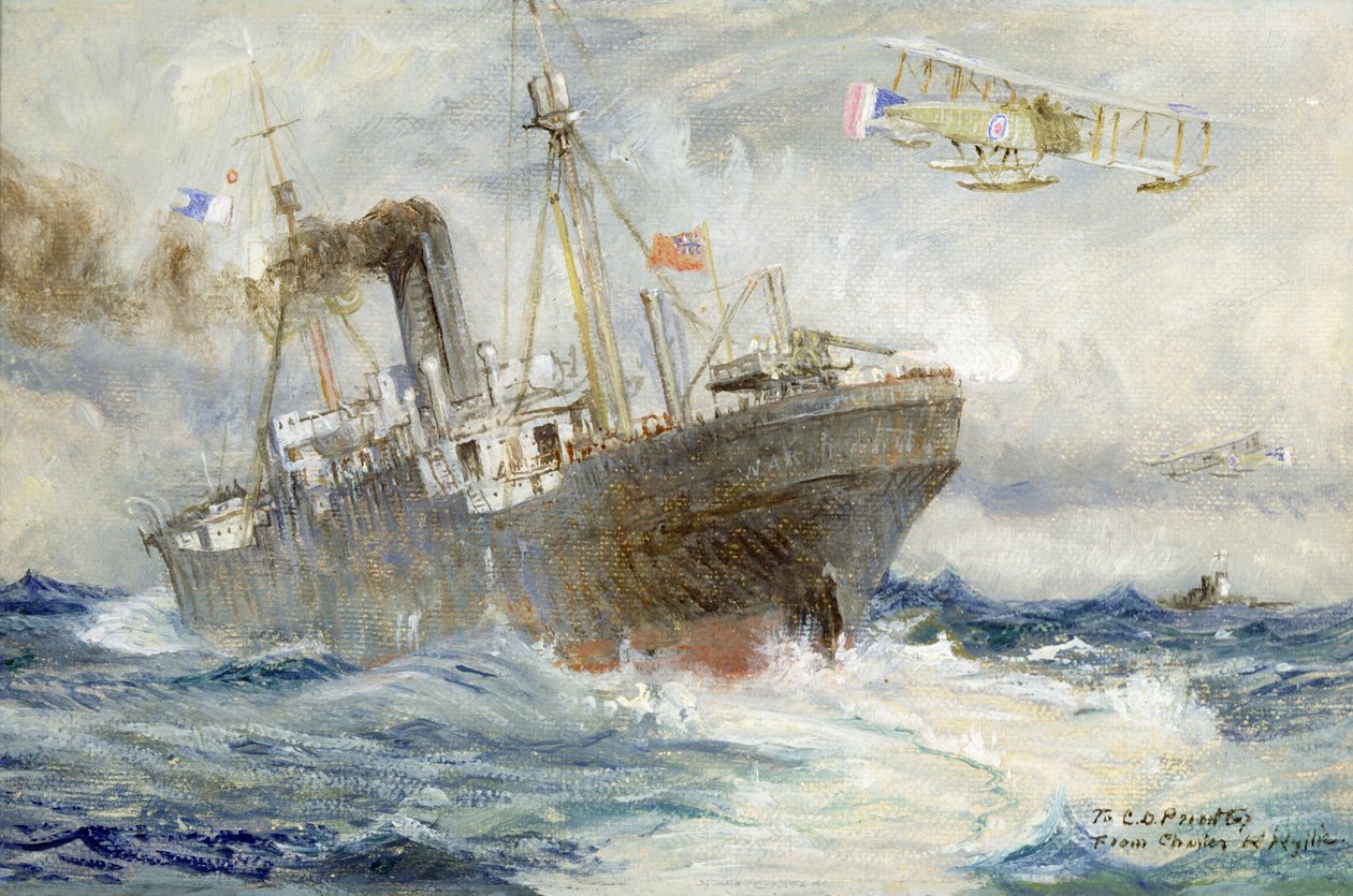 Zaangażowanie wroga autorstwa Charles William Wyllie