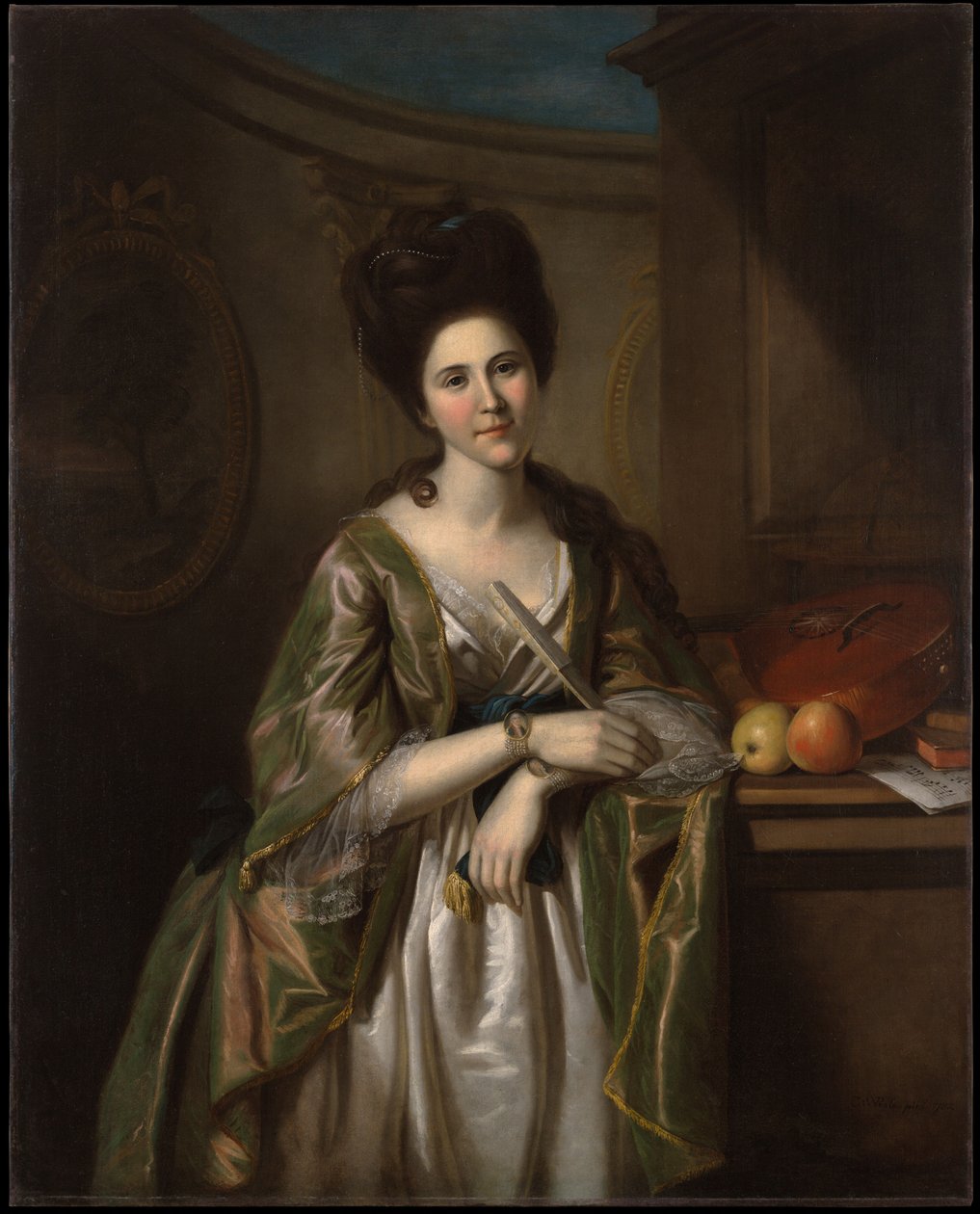 Deborah McClenachan Stewart (1763-1823) autorstwa Charles Willson Peale