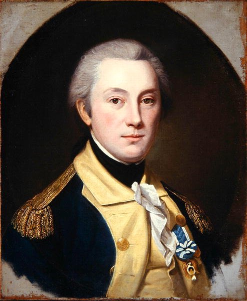 Generał William North autorstwa Charles Willson Peale