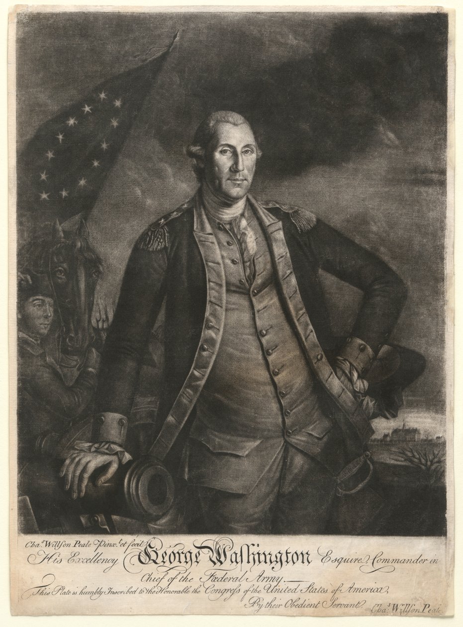 George Washington autorstwa Charles Willson Peale
