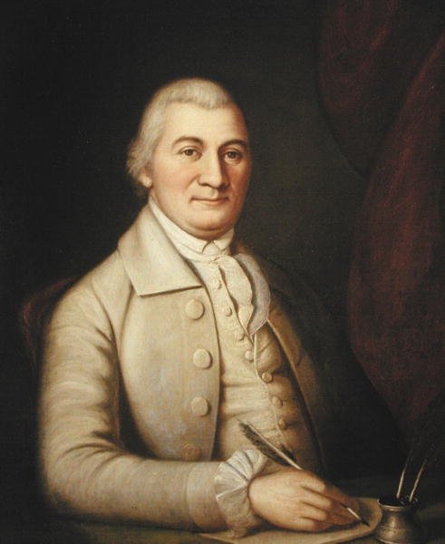 Joseph Dean, c.1785 (olej na płótnie) autorstwa Charles Willson Peale