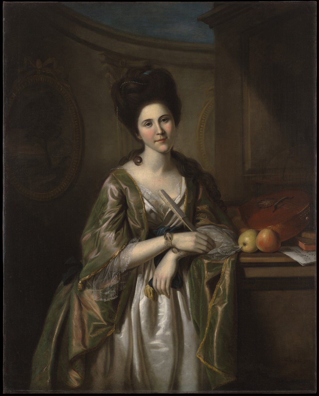 Pani Walter Stewart, 1782 r. autorstwa Charles Willson Peale