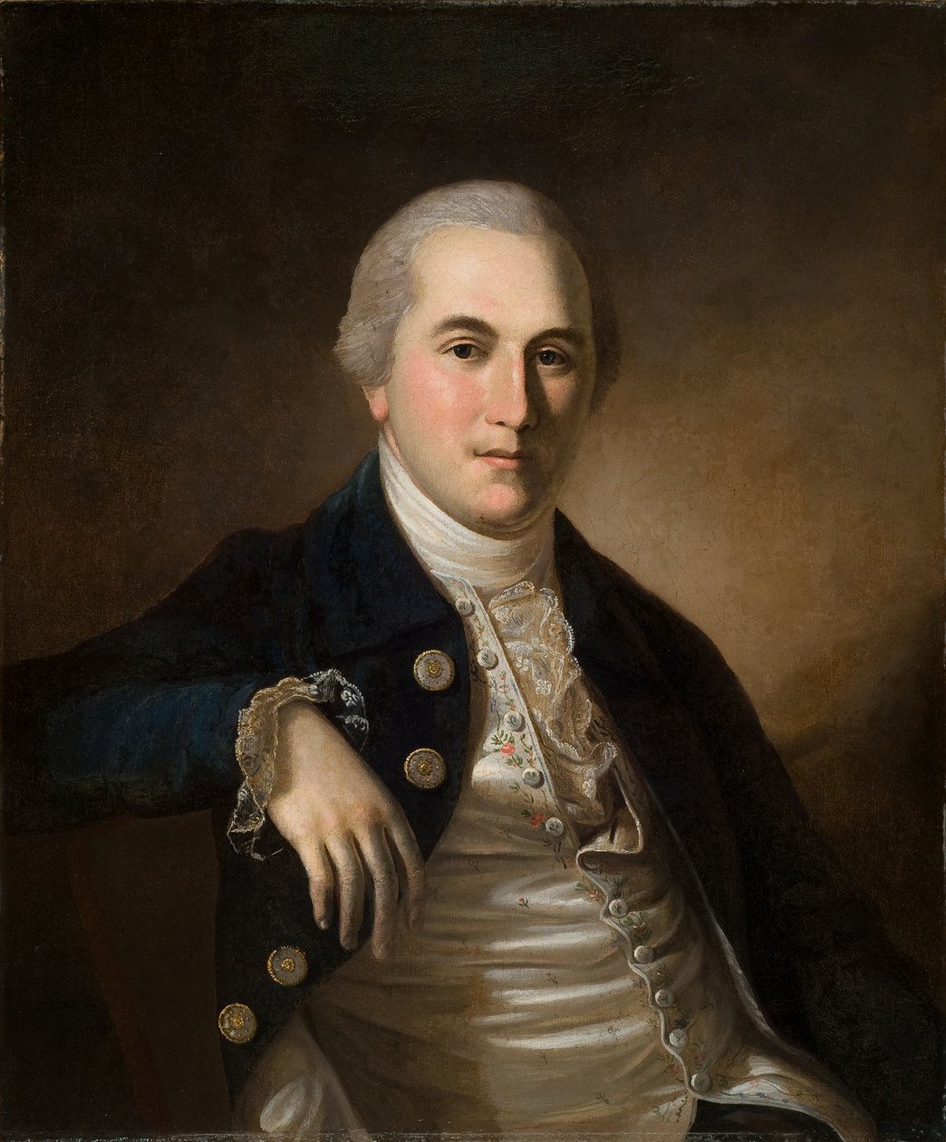 Portret Roberta Hazlehursta 1782 (olej na płótnie) autorstwa Charles Willson Peale