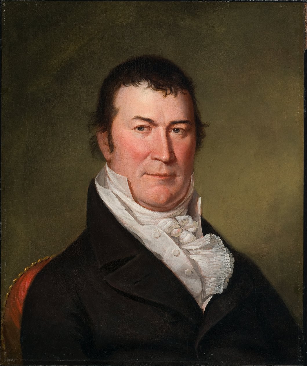 Portret Williama Harrisa Crawforda 1818 (olej na płótnie) autorstwa Charles Willson Peale