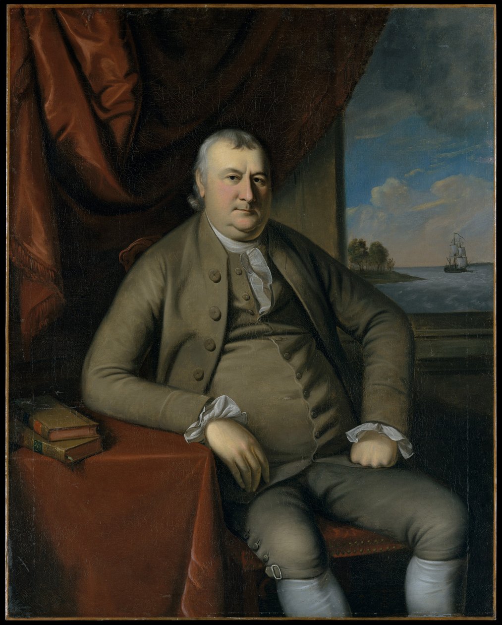 Samuel Mifflin autorstwa Charles Willson Peale