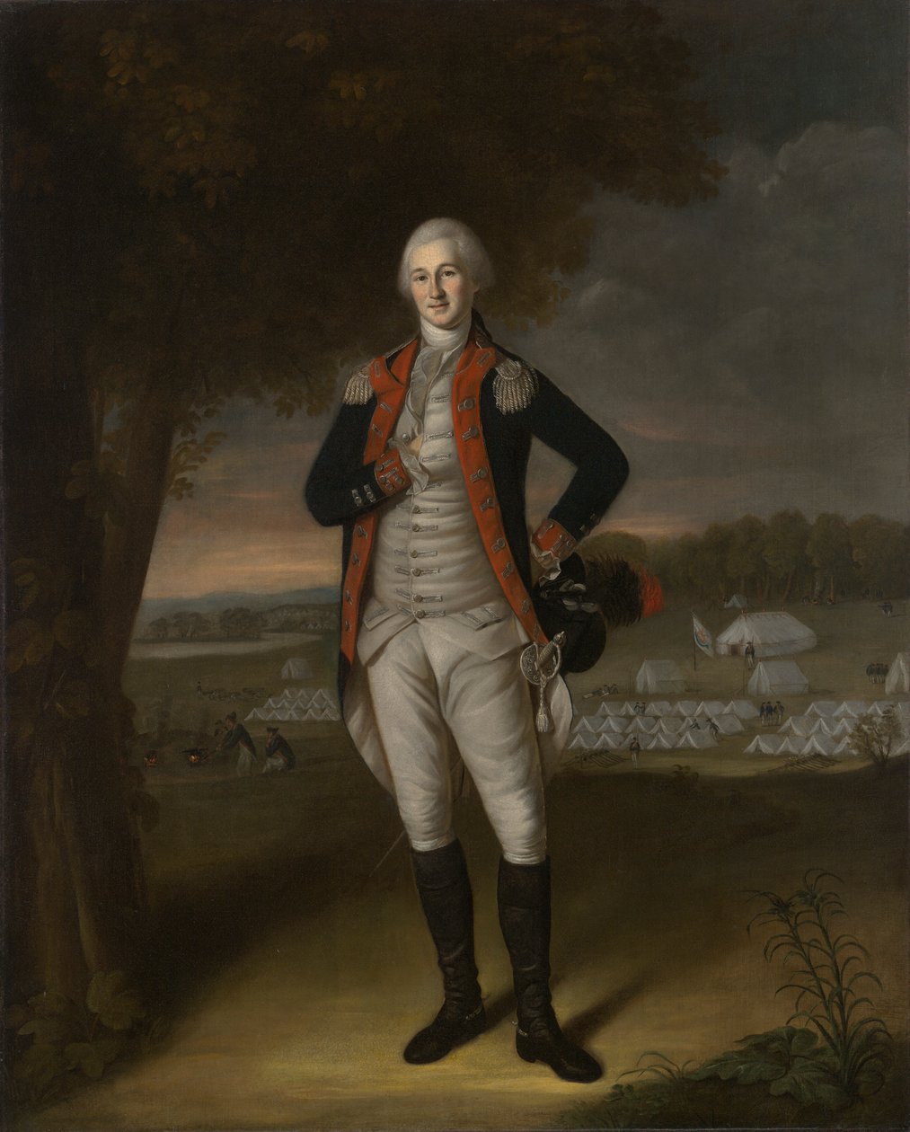 Walter Stewart (1756-1796) autorstwa Charles Willson Peale