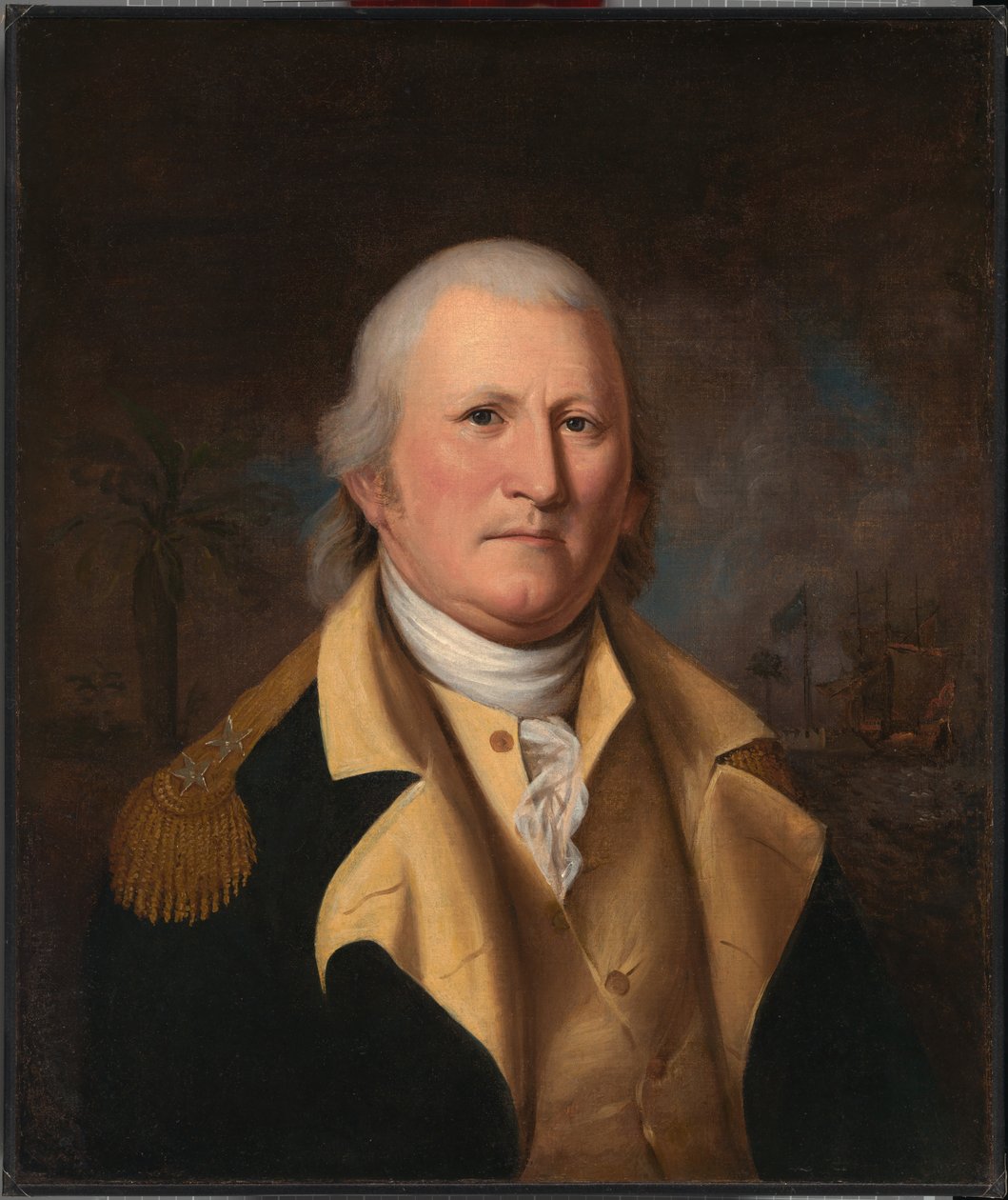 William Moultrie, 1782. autorstwa Charles Willson Peale