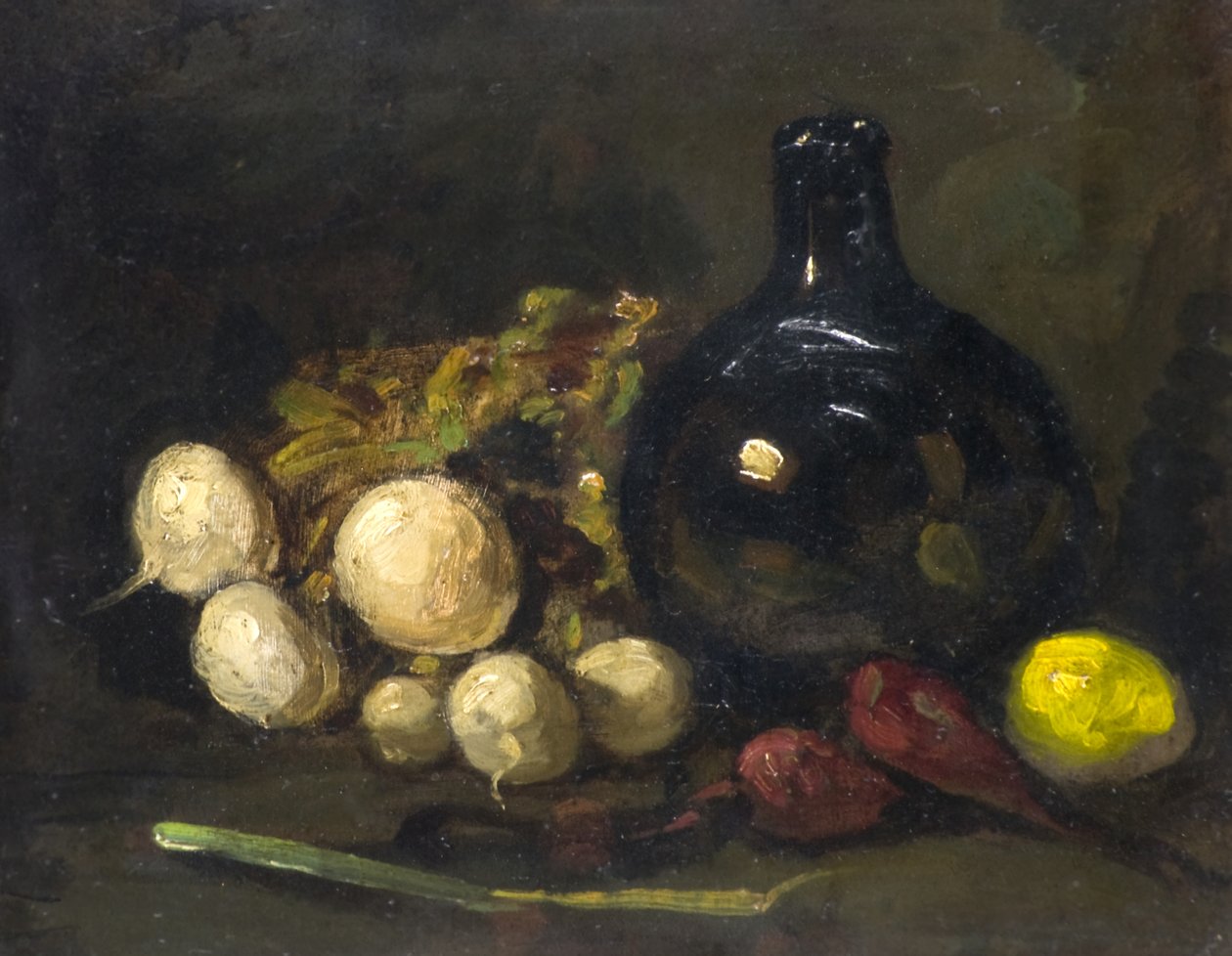 Martwa natura (olej na pokładzie) autorstwa Charles Woolford