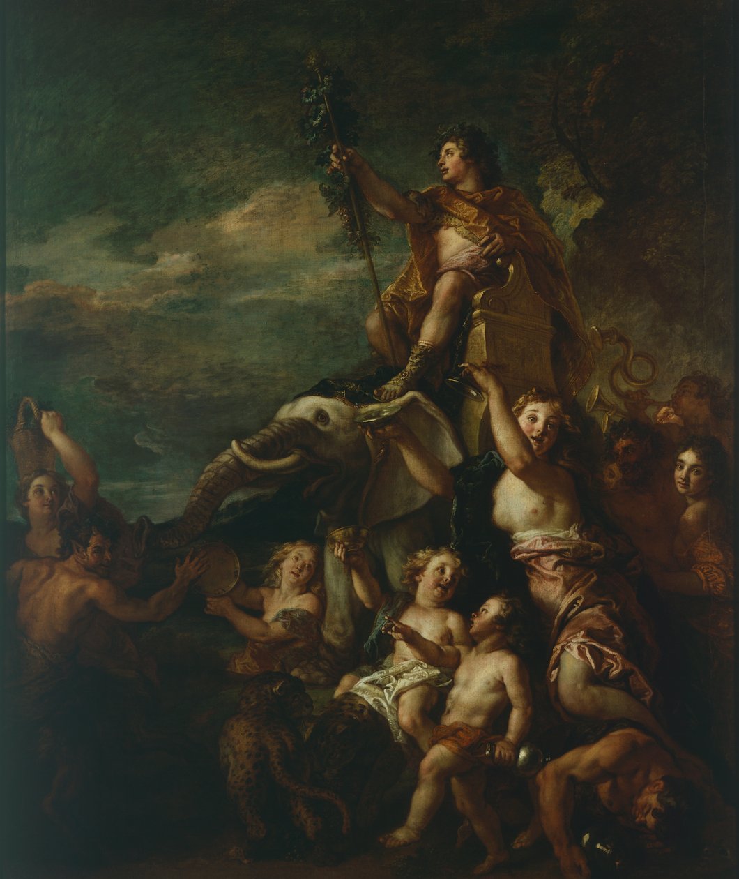 Triumf Bachusa, Charles de la Fosse (1636-1716) autorstwa Charles de Lafosse