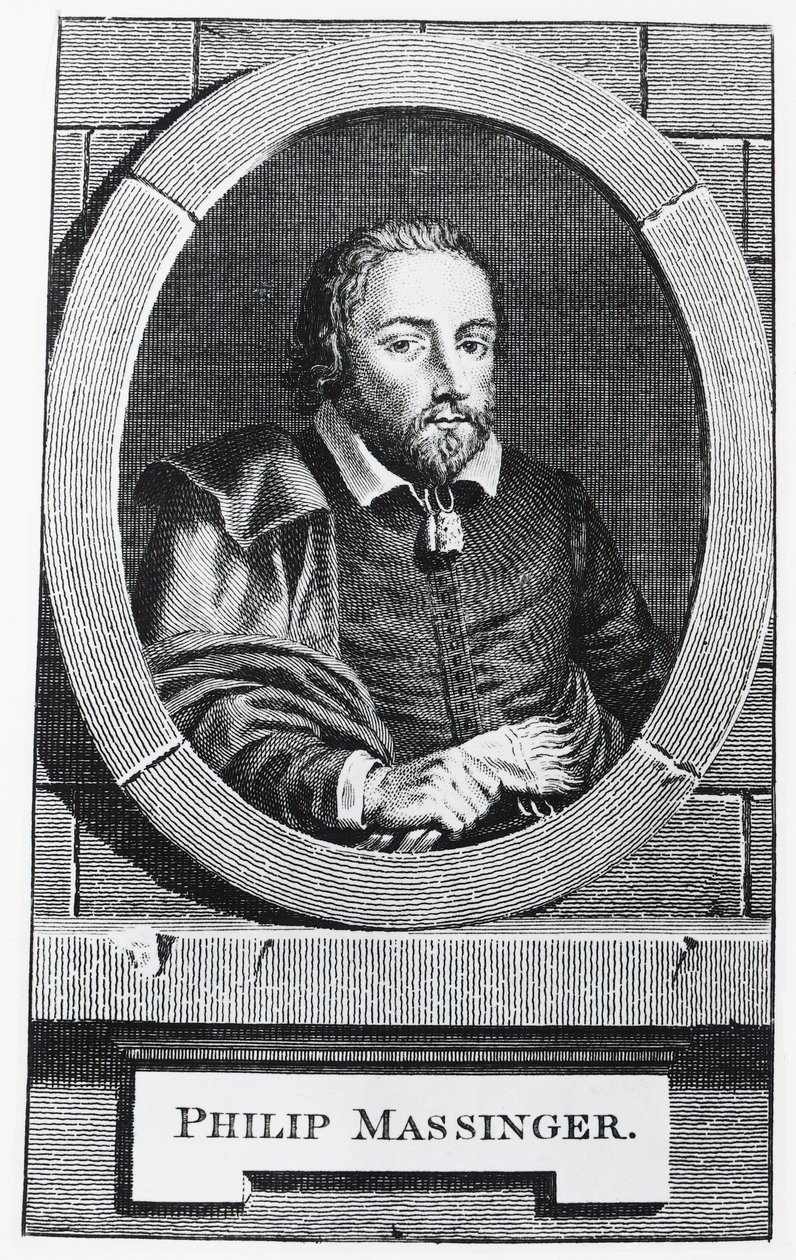 Portret Philipa Massingera (Salisbury autorstwa Charles the Elder Grignion