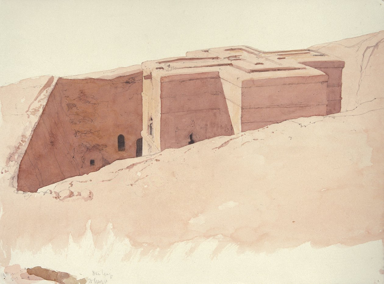 Giorgis I, Lalibela, Etiopia, 1996 (wc na papierze) autorstwa Charlie Millar