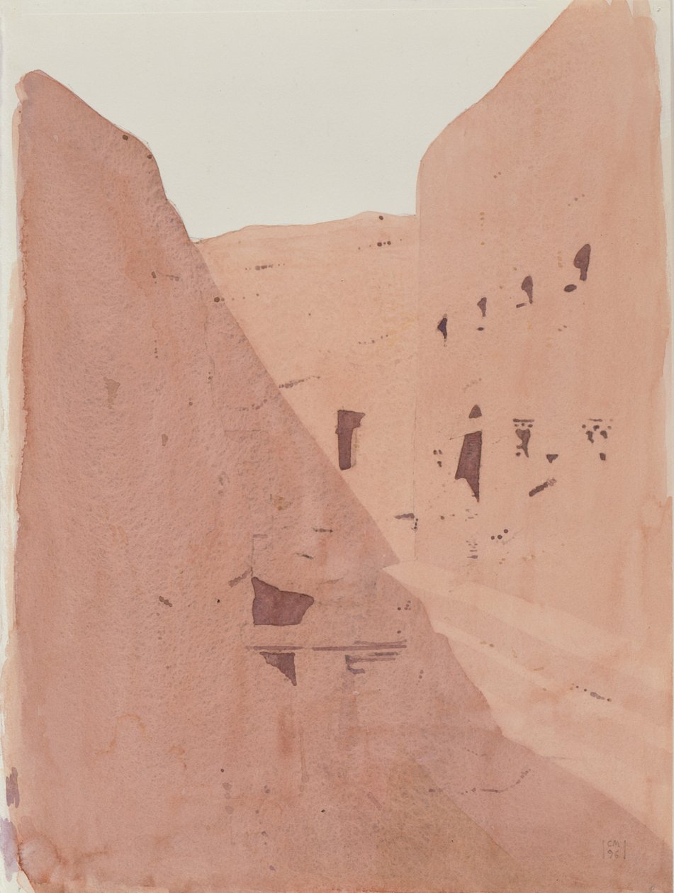 Golgota, Lalibela, Etiopia, 1996 (wc na papierze) autorstwa Charlie Millar