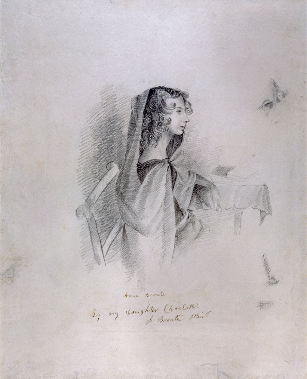 Anna Bronte (1820-49), 1833 autorstwa Charlotte Bronte