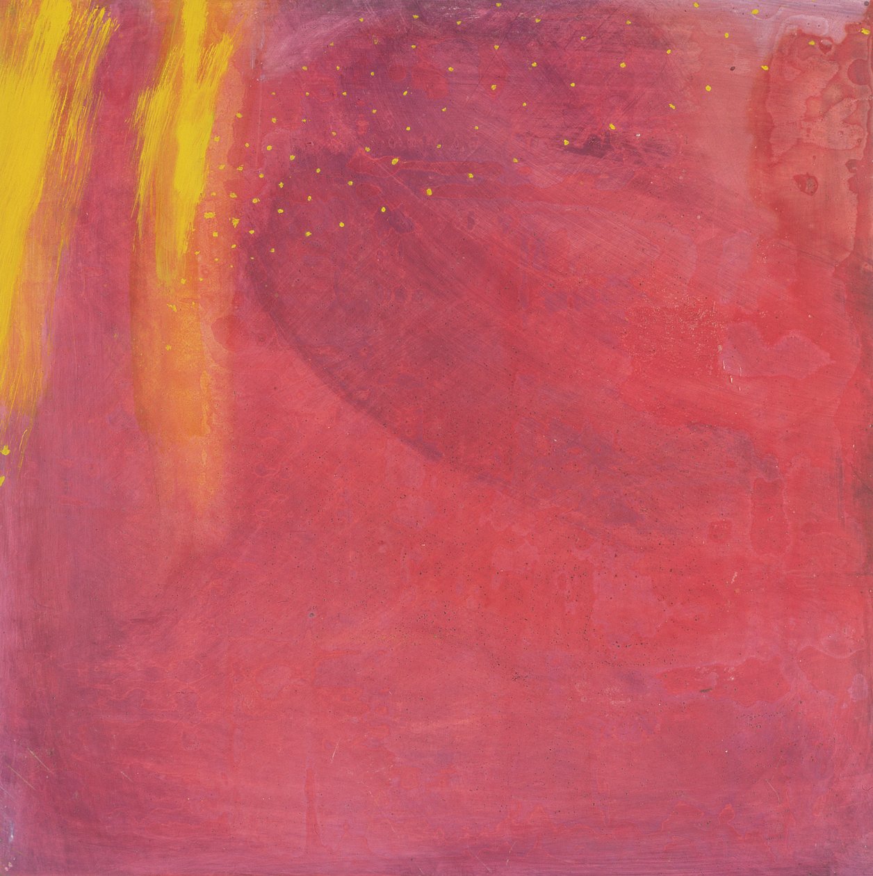 Purple Moon, 1997 (olej i glazura na zaprawie) autorstwa Charlotte Johnstone