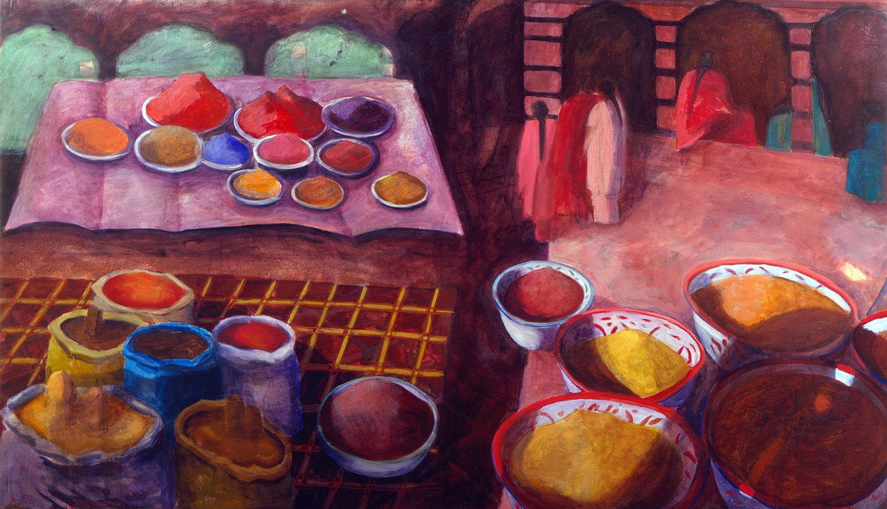 Indyjska czerwień, 2004 autorstwa Charlotte Moore
