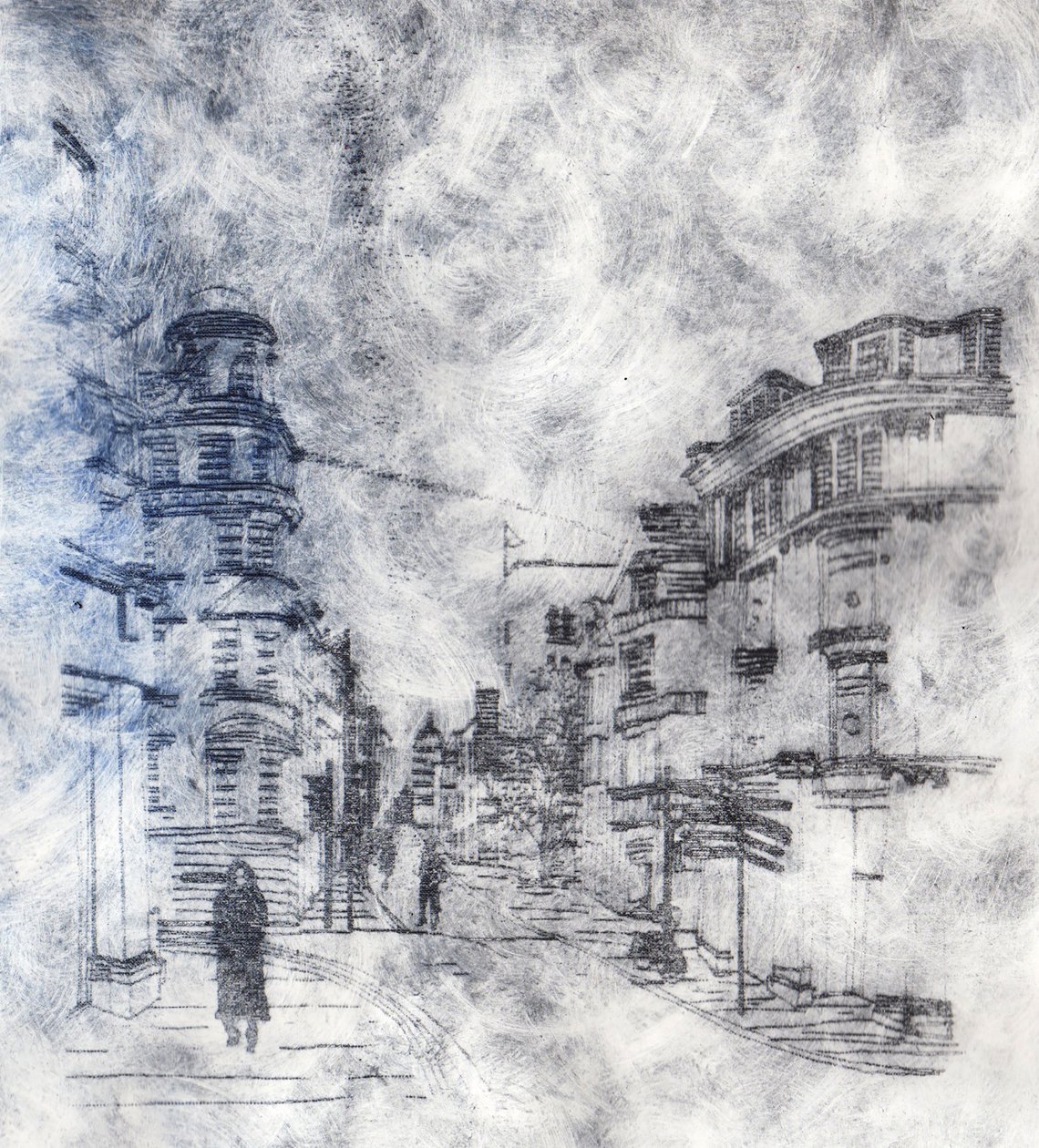 Ulica Cornmarket, 2019 autorstwa Charlotte Orr