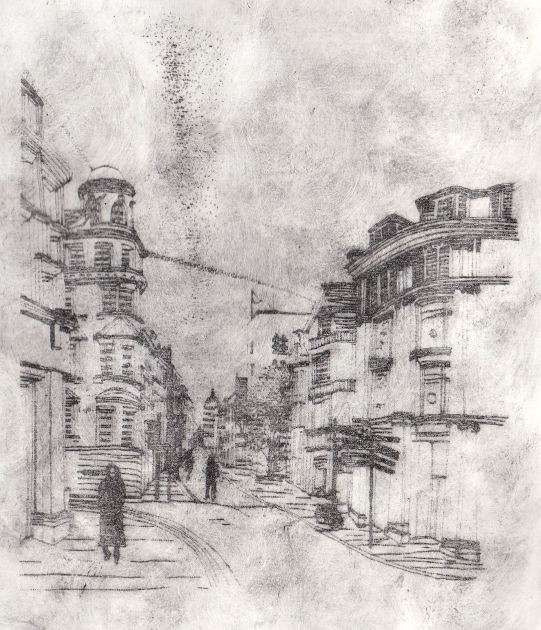 Ulica Cornmarket, 2019 autorstwa Charlotte Orr