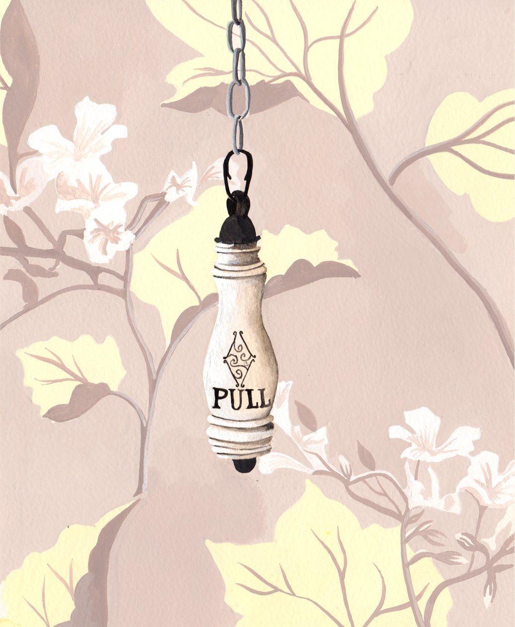 Pull, 2014 (gwasz) autorstwa Charlotte Orr