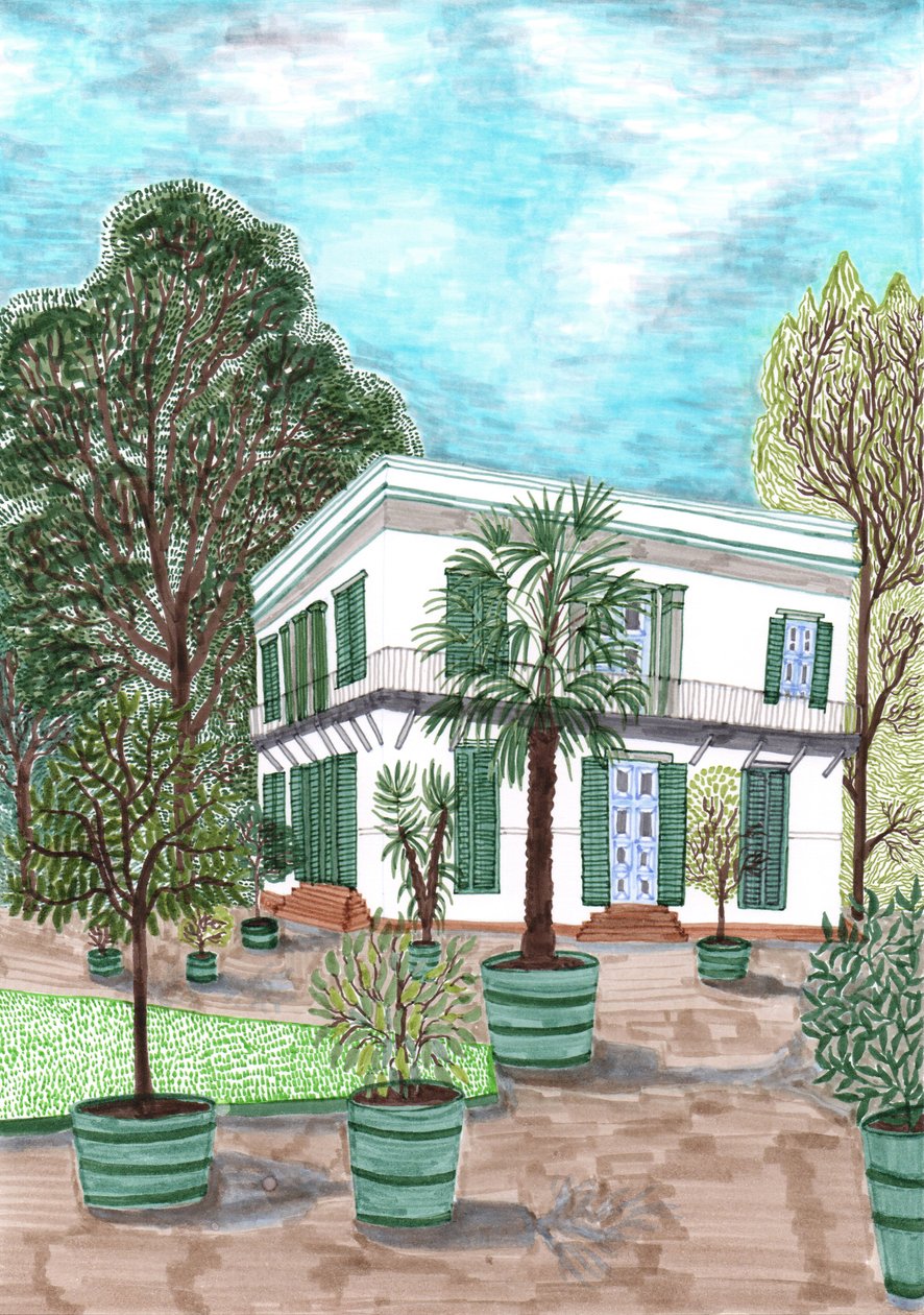 Schloss Charlottenburg, 2017 (pędzelki) autorstwa Charlotte Orr