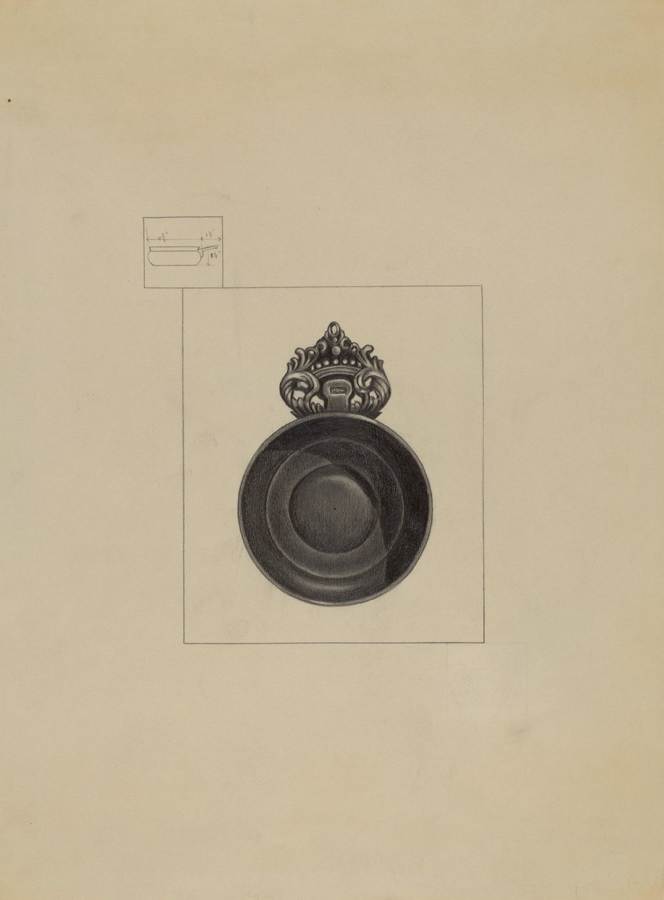 Cynowa Porringer autorstwa Charlotte Winter
