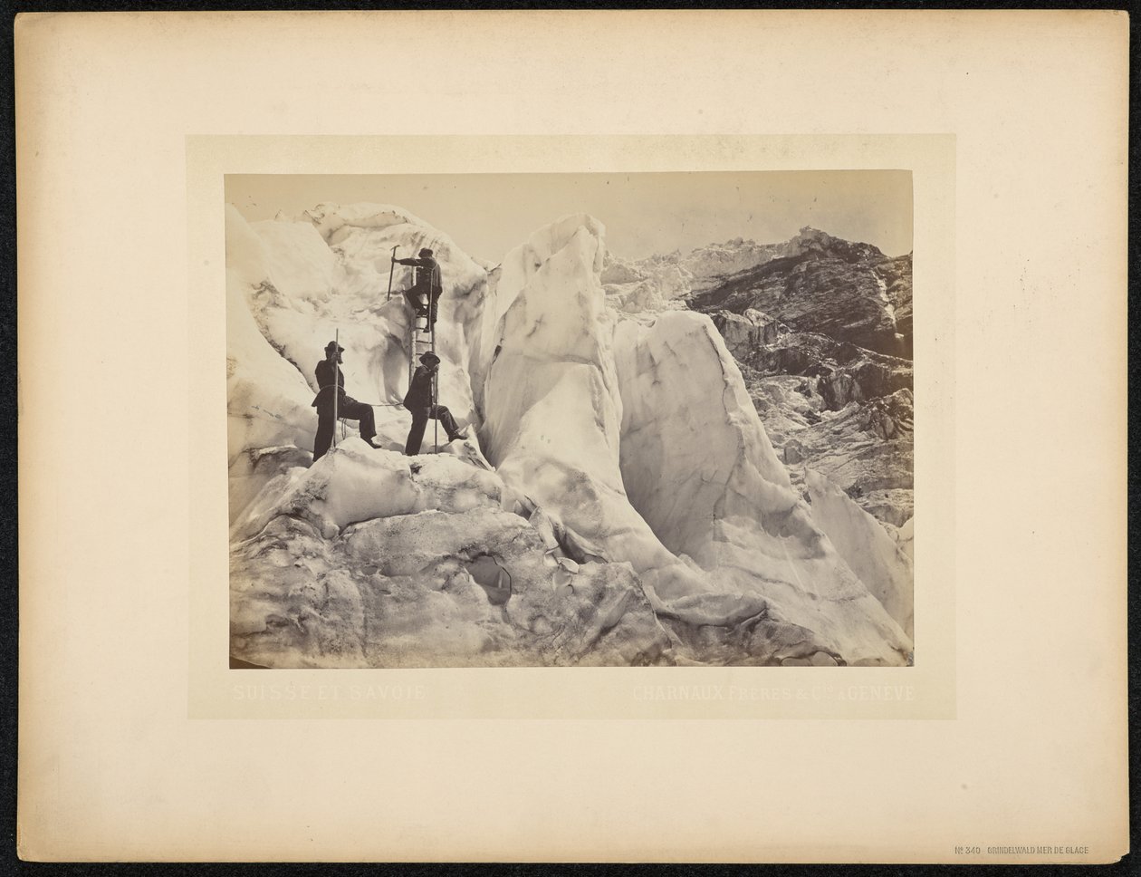 Grindelwald, Mer de Glace autorstwa Charnaux Frères and Cie.
