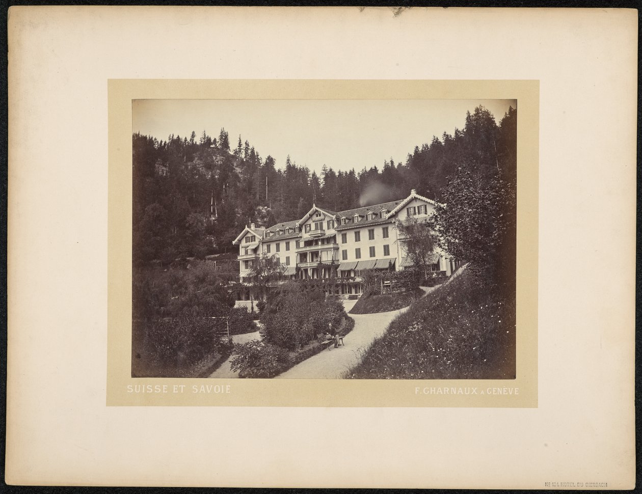 Hotel du Giessbach autorstwa Charnaux Frères and Cie.