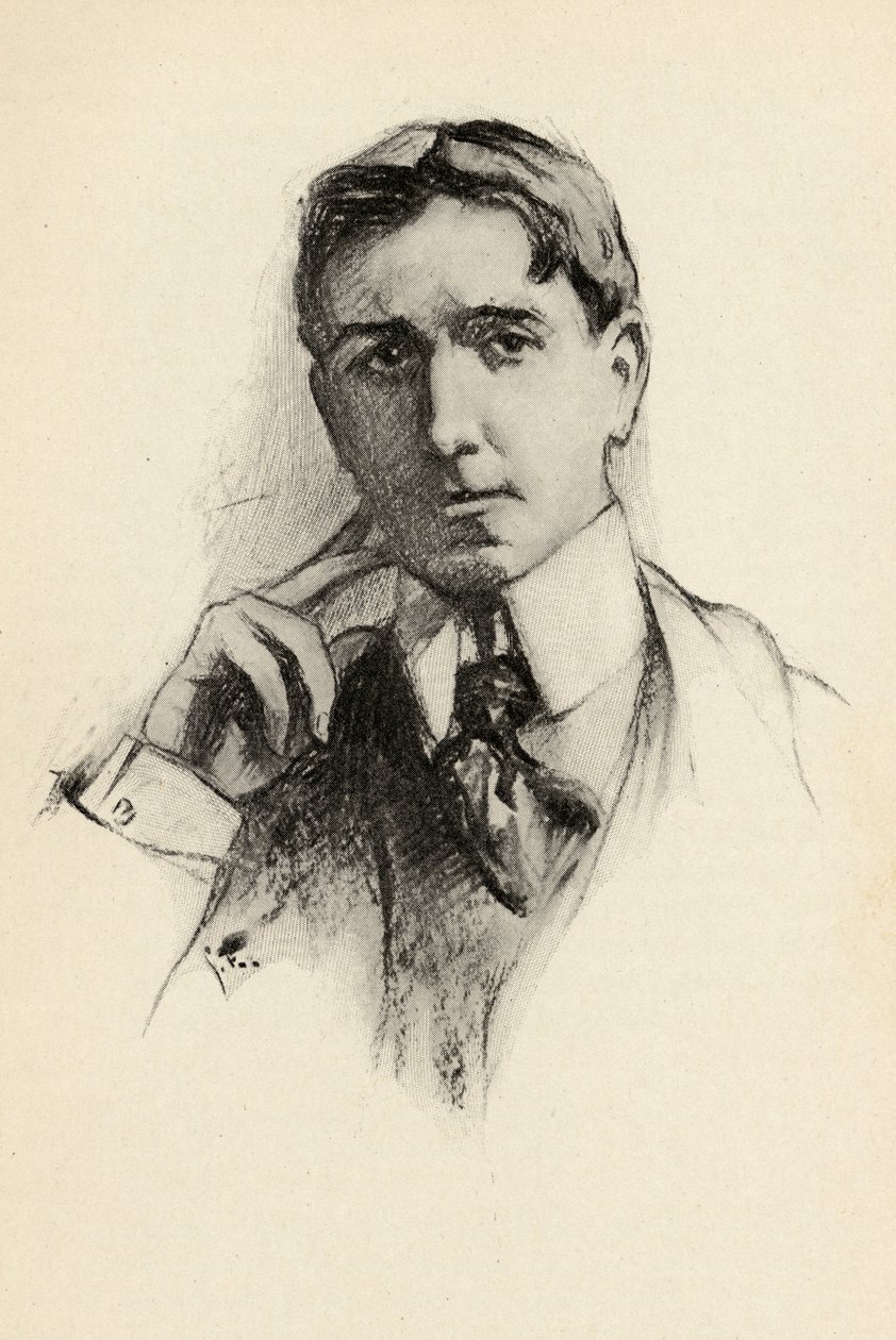 Ethelbert Nevin (1862-1901) ilustracja z „Pokusy muzyki” Olina Downesa, 1922 autorstwa Chase Emerson