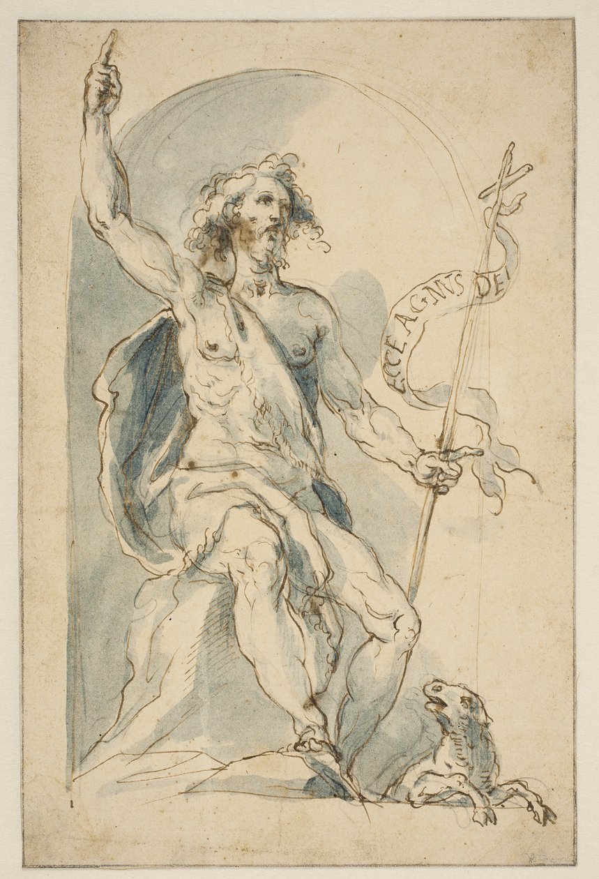 Św. Jan Chrzciciel autorstwa Cherubino Alberti