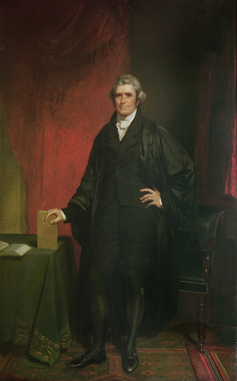 Naczelny Sędzia Marshall (1755-1835) autorstwa Chester Harding