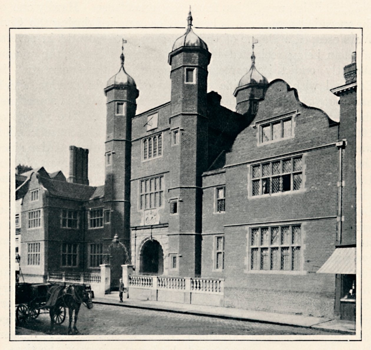 Arcybiskup Szpital Opatów, Guildford, 1903 autorstwa Chester Vaughan