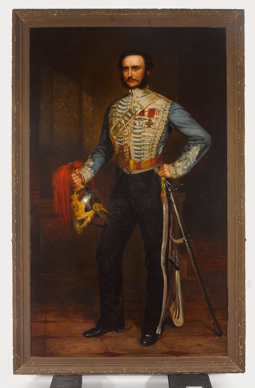 Kapitan John Grant Malcolmson VC autorstwa Chevalier Louis William Desanges
