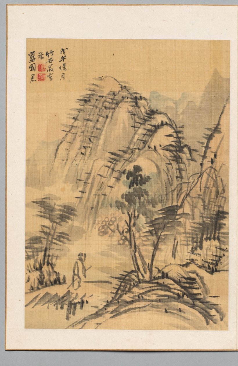 Krajobraz, 1798. autorstwa Chikuseki Nagamachi