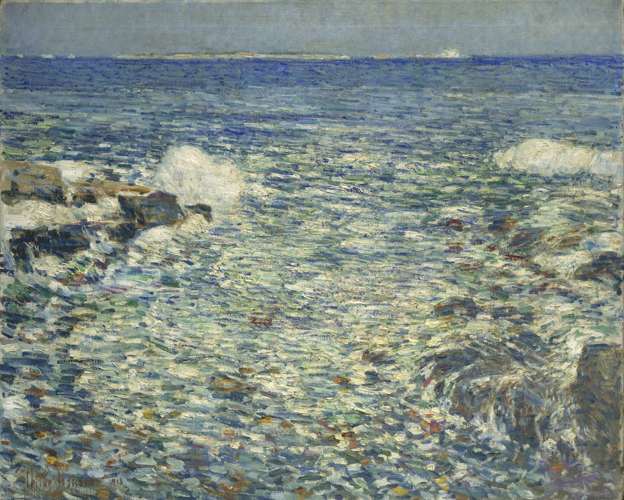 Surfuj, Wyspy Ławicy autorstwa Childe Hassam
