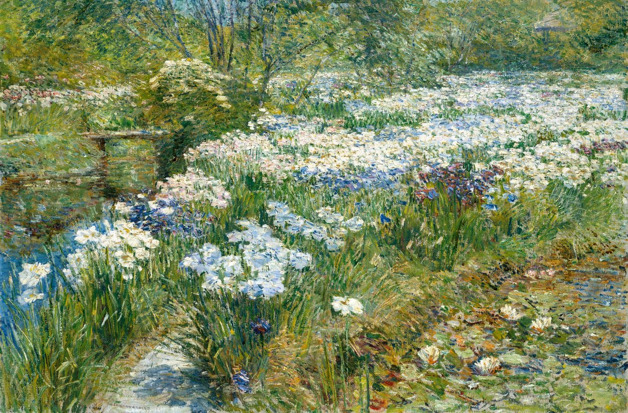Ogród Wodny autorstwa Childe Hassam