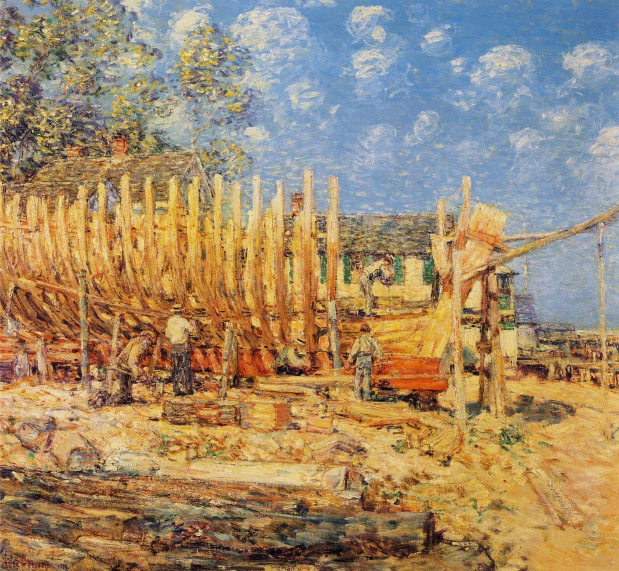Nieznany obraz autorstwa Childe Hassam