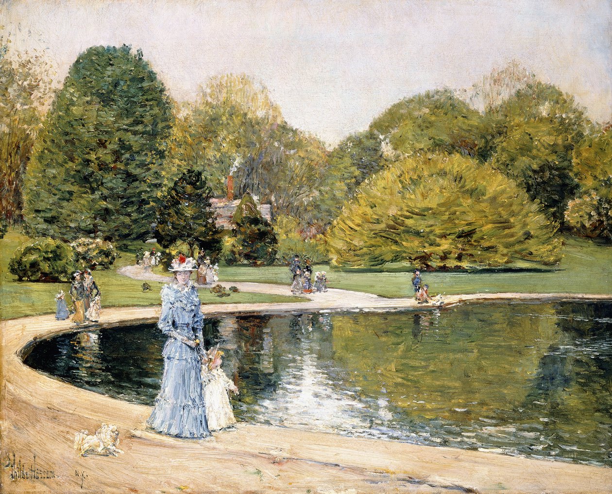 Park Centralny autorstwa Childe Frederick Hassam