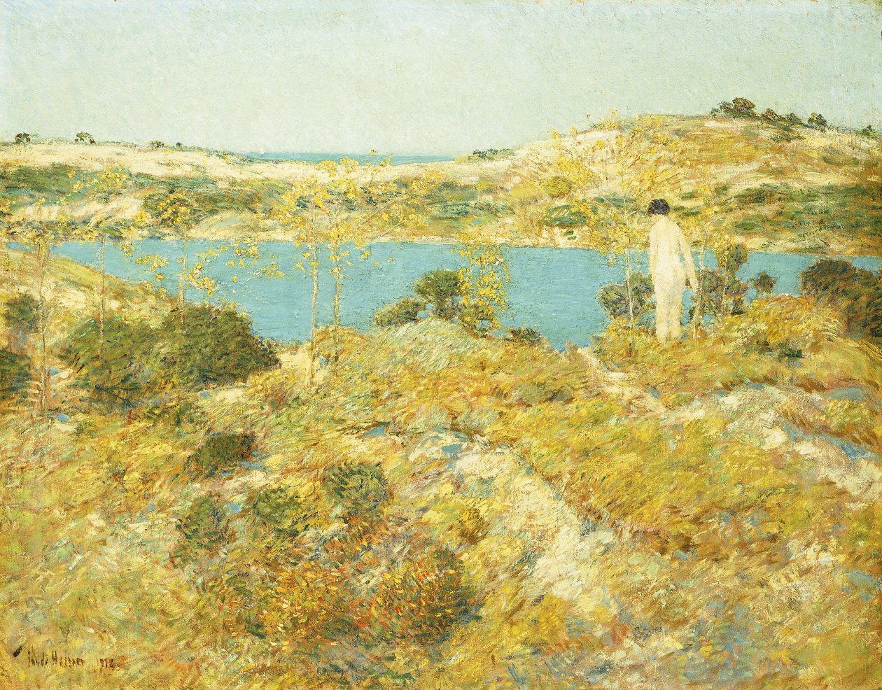 Basen wydmowy autorstwa Childe Frederick Hassam
