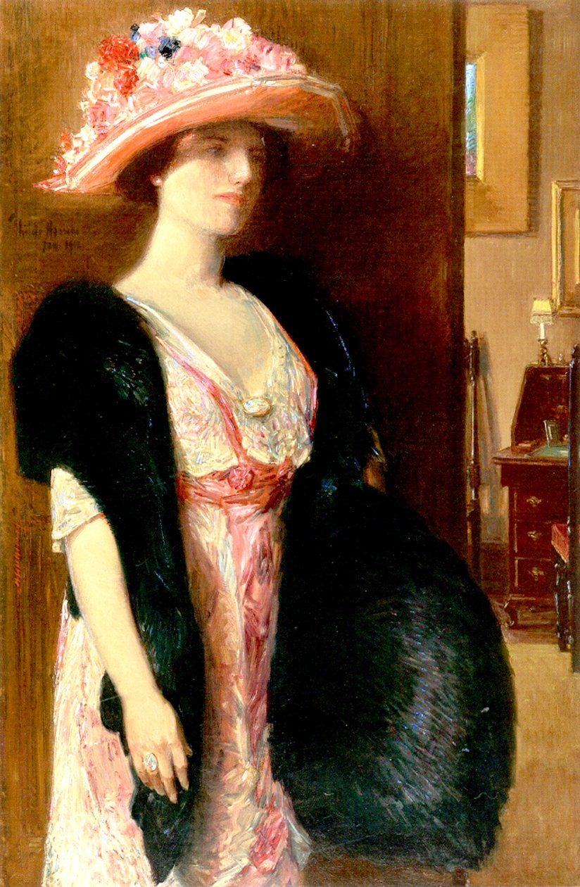 Opale ogniste (olej na płótnie) autorstwa Childe Frederick Hassam