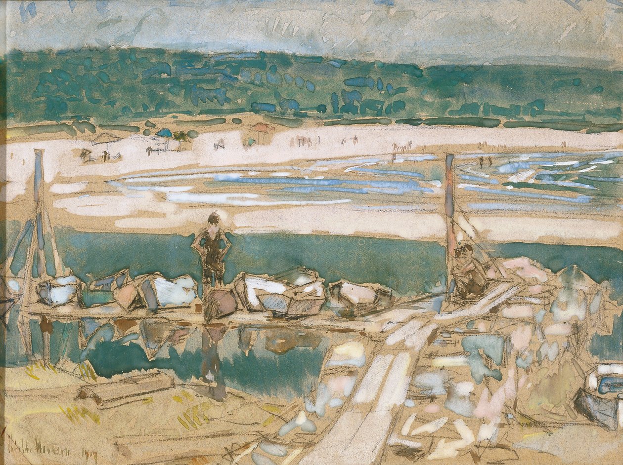 Plaża Good Harbor, Gloucester autorstwa Childe Frederick Hassam