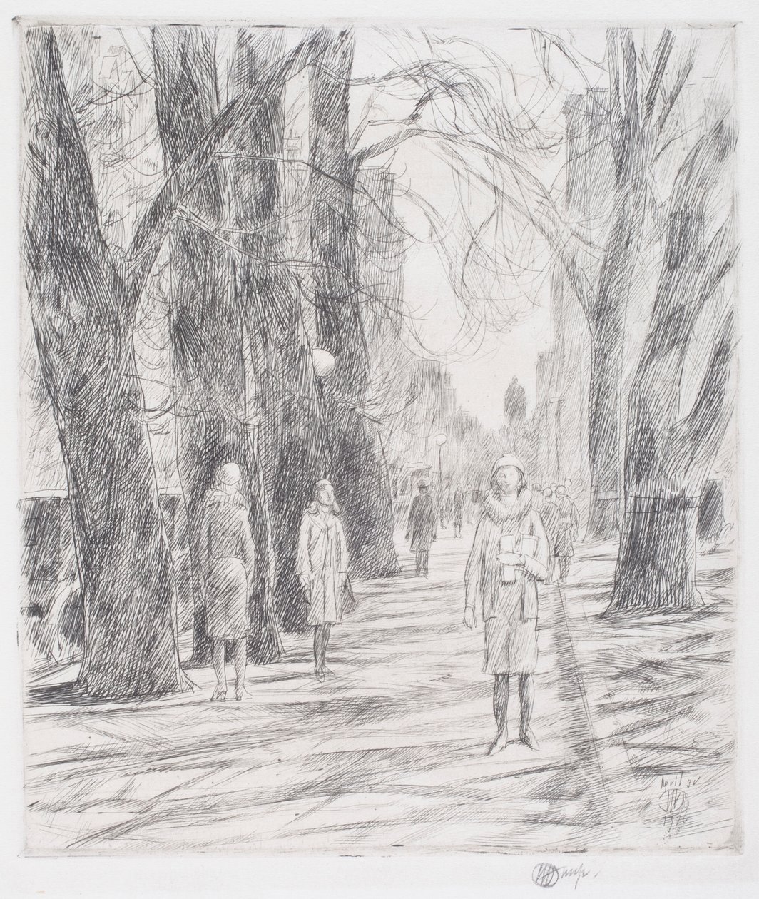 Lafayette Square, Waszyngton autorstwa Childe Frederick Hassam