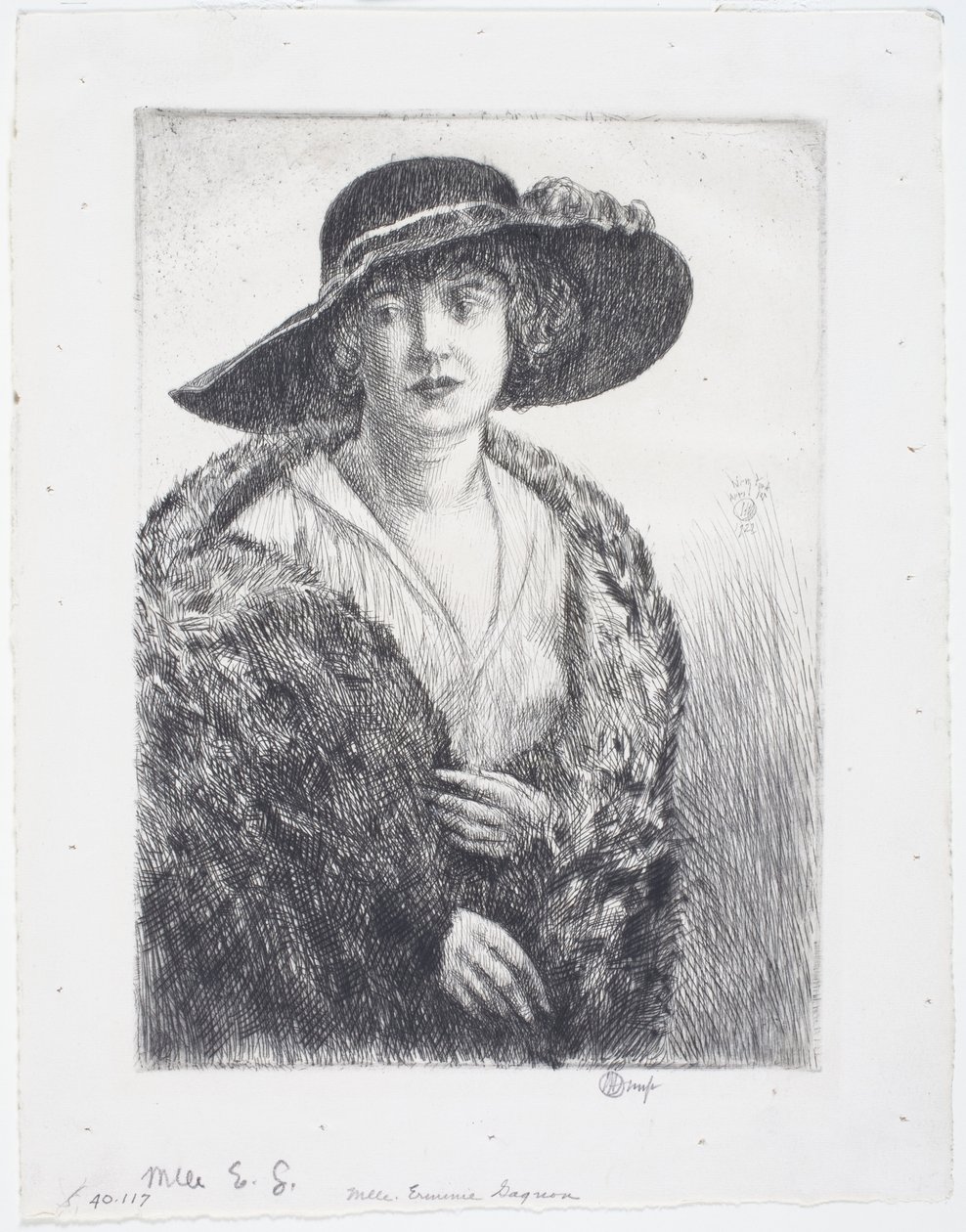 Pani Erminie Gagnon autorstwa Childe Frederick Hassam