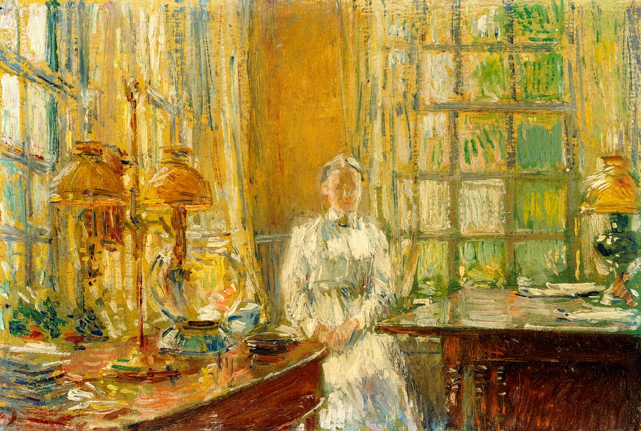 Pani Holley z Cos Cob autorstwa Childe Frederick Hassam