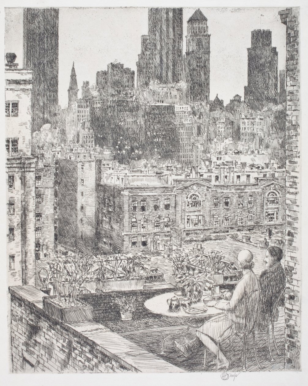 Wiosna w Nowym Jorku autorstwa Childe Frederick Hassam