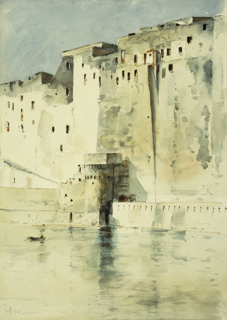 Stara twierdza Neapol autorstwa Childe Frederick Hassam