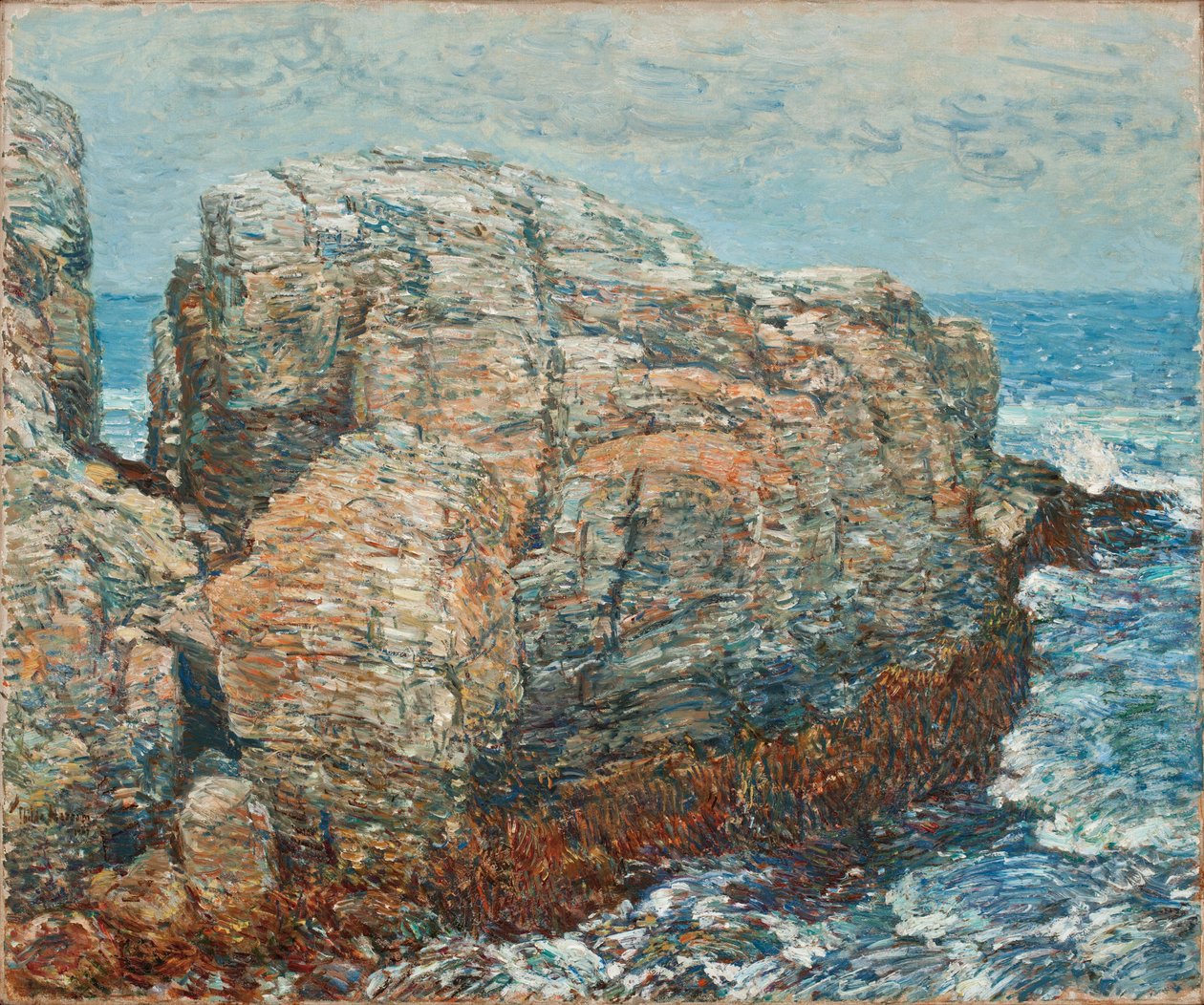 Skała Sylfa autorstwa Childe Frederick Hassam