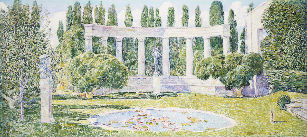 Ogrody Bartletta, Amagansett autorstwa Childe Frederick Hassam
