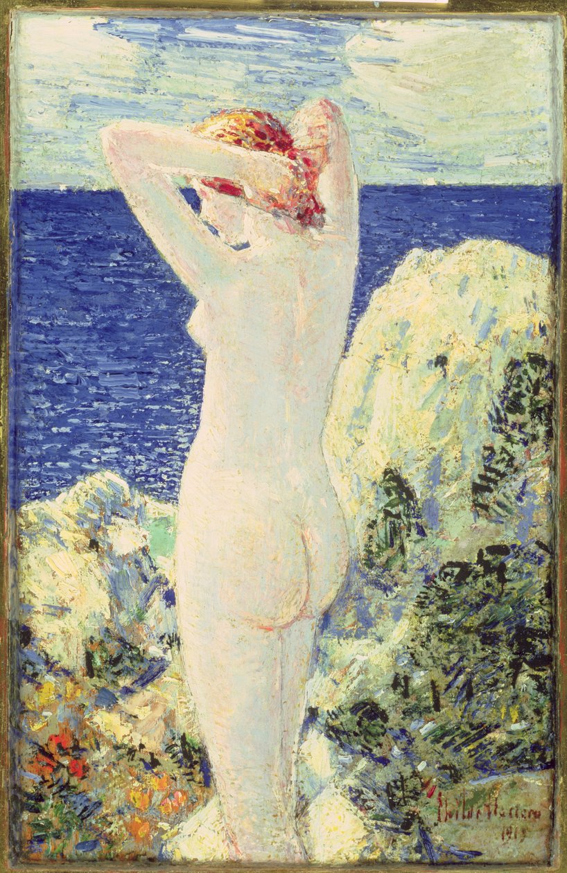 Kąpiący się autorstwa Childe Frederick Hassam